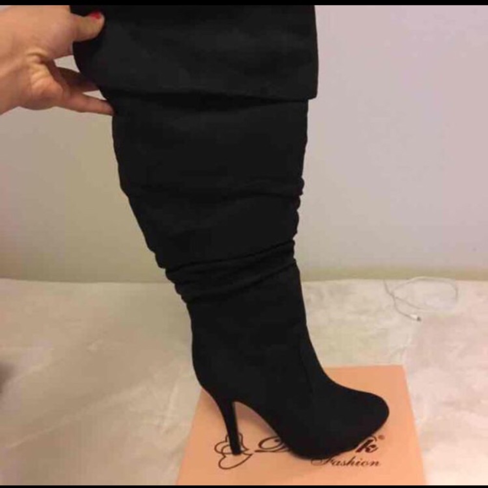 Black boots